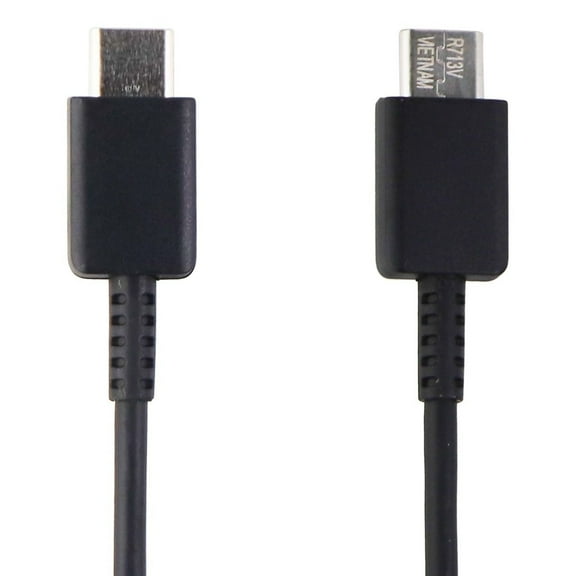 Samsung 3.3-Foot USB-C to USB-C (Type C) Charge and Sync Cable - Black (EP-DN980)