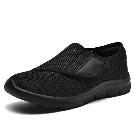 YOURDIARY Women's Hook & Loop Walking Shoes Lightweight Athletic Sneakers Comfort Casual Shoes