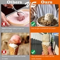 thumbnail image 4 of Cuchara de helado Old Time, Cuchara de helado cilíndrica, Cuchara de helado de acero inoxidable con gatillo, Cuchara de helado personalizada, Grandes accesorios de helado TUNC Sencillez, 4 of 5
