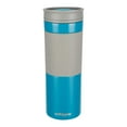 thumbnail image 2 of COOL GEAR 2 Pack 20oz Amelia Coffee Travel Mug with Spill Resistant Slider Lid - Blue/Black, 2 of 9
