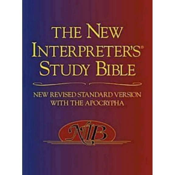 New Interpreter's Study Bible-NRSV, (Hardcover)