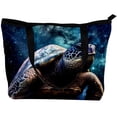 thumbnail image 2 of Turtle Canvas Leather Mix Hand Bag Twill Sponge Jeanette 30x10.5x39cm/11.8x4.1x15.4in, 2 of 5
