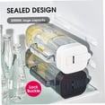 thumbnail image 2 of ABPETE 2 Quart Pitcher with Lid 2L Plastic Clear Water Pitcher for Fridge with Handle & Switch Lock Leakproof Water Container for Fridge, Juice, Iced Tea, Coffee, 2 of 9