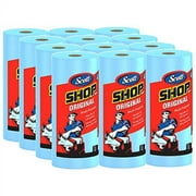 Scott Shop Towels Original (75147), Blue, 55 Sheets/Standard Roll, 12 Rolls/Case, 660 Towels/Case