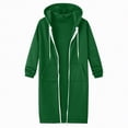 thumbnail image 4 of Towmus Women's Casual Oversized Loose Fit Zip Up Hoodies Sweatshirts Oversized Fall Clothing with Pocket, 4 of 8