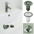 thumbnail image 1 of Cartucho de drenaje de piso | Prevención del reflujo antiolor | Cubierta de núcleo sellada magnética para baño | Construcción de TPR/ABS | Trampa para el cabello de malla | 1 Paquete, 1 of 3