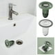 thumbnail image 1 of Cartucho de drenaje de piso | Prevención del reflujo antiolor | Cubierta de núcleo sellada magnética para baño | Construcción de TPR/ABS | Trampa para el cabello de malla | 1 Paquete, 1 of 3