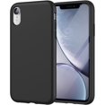 thumbnail image 1 of AmPm Silicone Case for iPhone XR, 6.1-Inch, Silky-Soft Touch Full-Body Protective Case, Shockproof Cover with Microfiber Lining (Black), 1 of 7
