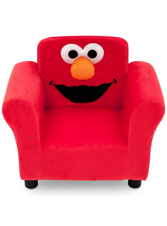Sesame Street Elmo Kids Upholstered Chair by Delta Children