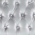 thumbnail image 4 of Hard Silver Tufted Vinyl Chiavari Chair Cushion, 4 of 4