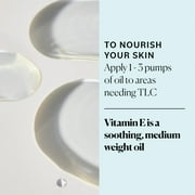 Sky Organics Vitamin E Oil for Soothing Dry, Compromised Skin, 4 fl oz