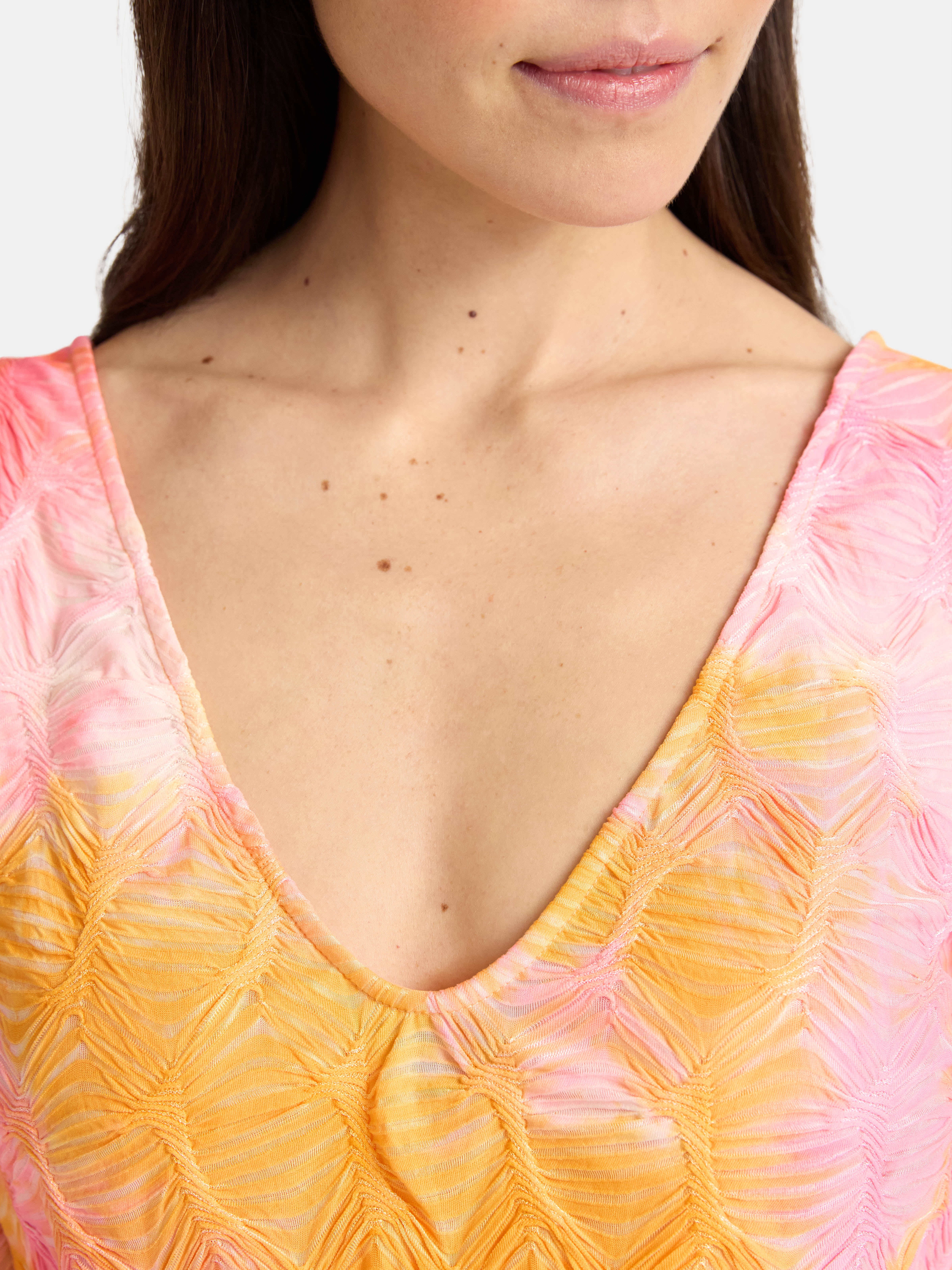 No Boundaries Scrunch Texture Coverup Dress, Women’s