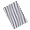 thumbnail image 2 of Cackleberry Home Navy Blue and White Ticking Stripe Woven Cotton Kitchen Towels 18 x 28 Inches, Set of 3, 2 of 3