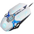 thumbnail image 1 of Wired 3200 DPI LED Backlight Ergonomic Mechanical Game Mouse for Computer Laptop White Sound Version, 1 of 8
