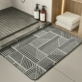 thumbnail image 5 of Viflosae Bathroom Towel Bath Rug Super Absorbent Dry Rubber Backing Non Slip Washable Bathroom Floor Mats Shower Rug for In Front Of Bathtub Shower Room, 5 of 8