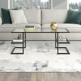 thumbnail image 3 of Evelyn&Zoe Circe 47" Wide Rectangular Coffee Table, Blackened Bronze, 3 of 5