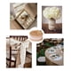 thumbnail image 4 of Injueey Accesorios decorativos rollo de lino DIY exquisita cuerda de cáñamo accesorios de matrimonio accesorios fiesta piso tela de encaje Decoración del hogar 4cm, 4 of 6