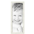 thumbnail image 2 of ArtToFrames 13" x 35" Classic White Picture Frame, 13x35 inch White Wood Poster Frame (WOM-5004),  Pack, 2 of 7