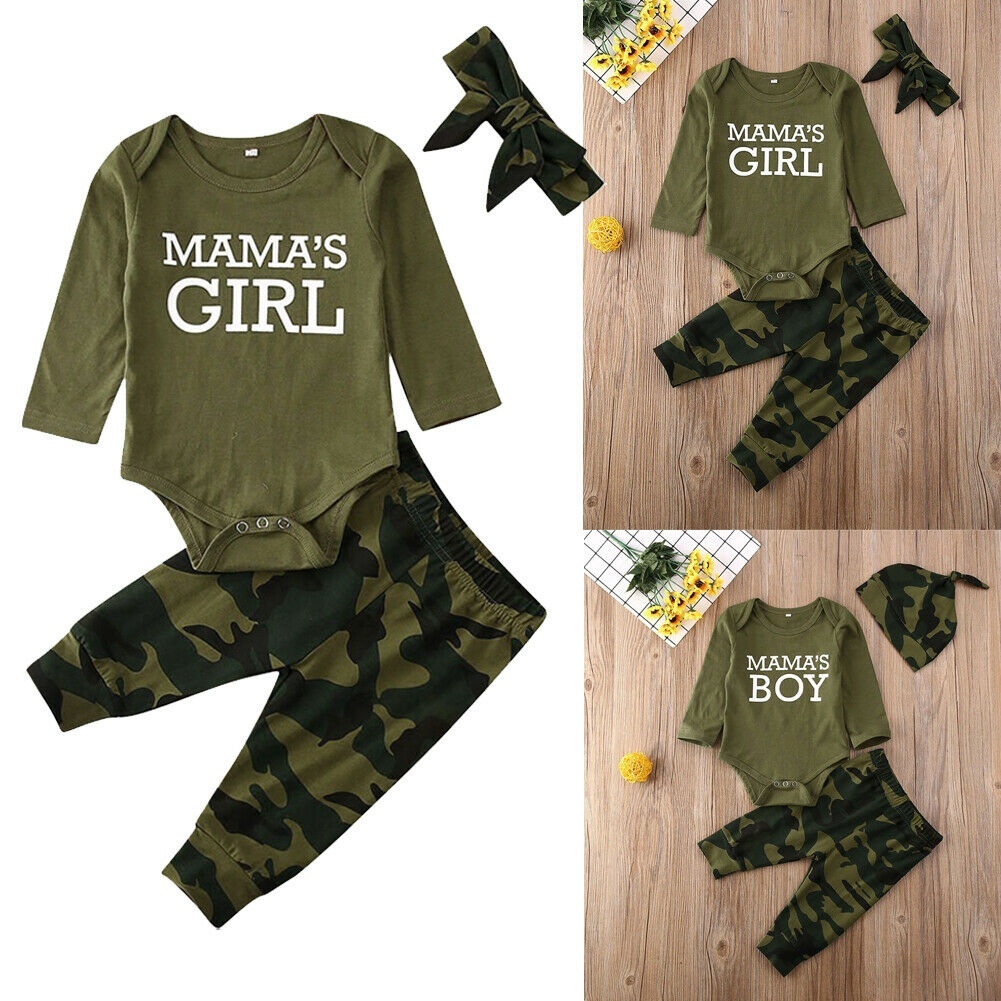 camo newborn onesie