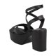 thumbnail image 3 of Tacones Mujer Plataformas Casuales Cintas Dolce Negras 24 DOLCE COLLEZIONE by GLAM GLAM 3804, 3 of 4