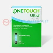 OneTouch Ultra Blue Test Strips Blood Glucose Testing Proven Accuracy, 50 ct