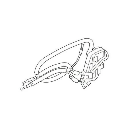 Genuine OE Nissan Lock Actuator - 82501-1LA0A
