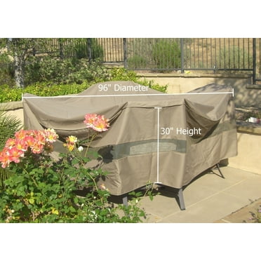 Covered Living 96"dia x30"H Round /Square Table and Chairs Cover