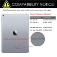 thumbnail image 4 of Étui de Protection en Cuir PU Ultrafin pour ipad Étui pour Couverture Flip Étui pour ipad 9.7 2017 2018, 4 of 8