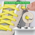 thumbnail image 3 of Elastic Shoe Laces for Kids and Adults, Tieless Shoelaces for Sneakers, No Tie Shoe Laces, 3 of 10