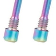 thumbnail image 4 of 4pc Titanium Bolts for Bicycle Disc Brake Pad Threaded Pin Inserts Screw Dazzle Color & Titanium, 4 of 4