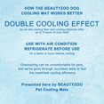 thumbnail image 5 of Upgraded Dog Self Cooling Mat Ice Silk Chill Pads for Small Medium Large Dogs Summer Reusable Pet Training Pad Absorbent Non Slip Mat for Kennels, Crates & Beds,X Large 28IN x 47IN, 5 of 5