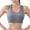 Gray Sports Bras Clearance, variant on BSDJILFG High Impact Sports Bras for Women Supportive Halter Neck Back Smoothing Seamless Comfort Solid Color Pullover Padded Yoga Bras