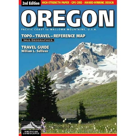 Oregon Topo-Travel-Reference Map : Travel Guide