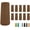 Brown, variant on 16/24/32 Pcs Brown Chair Leg Socks – Premium Furniture Protectors for Hardwood Floors, Non-Slip & High Elastic Fit, Easy-to-Install Bar Stool Covers & Floor Pads
