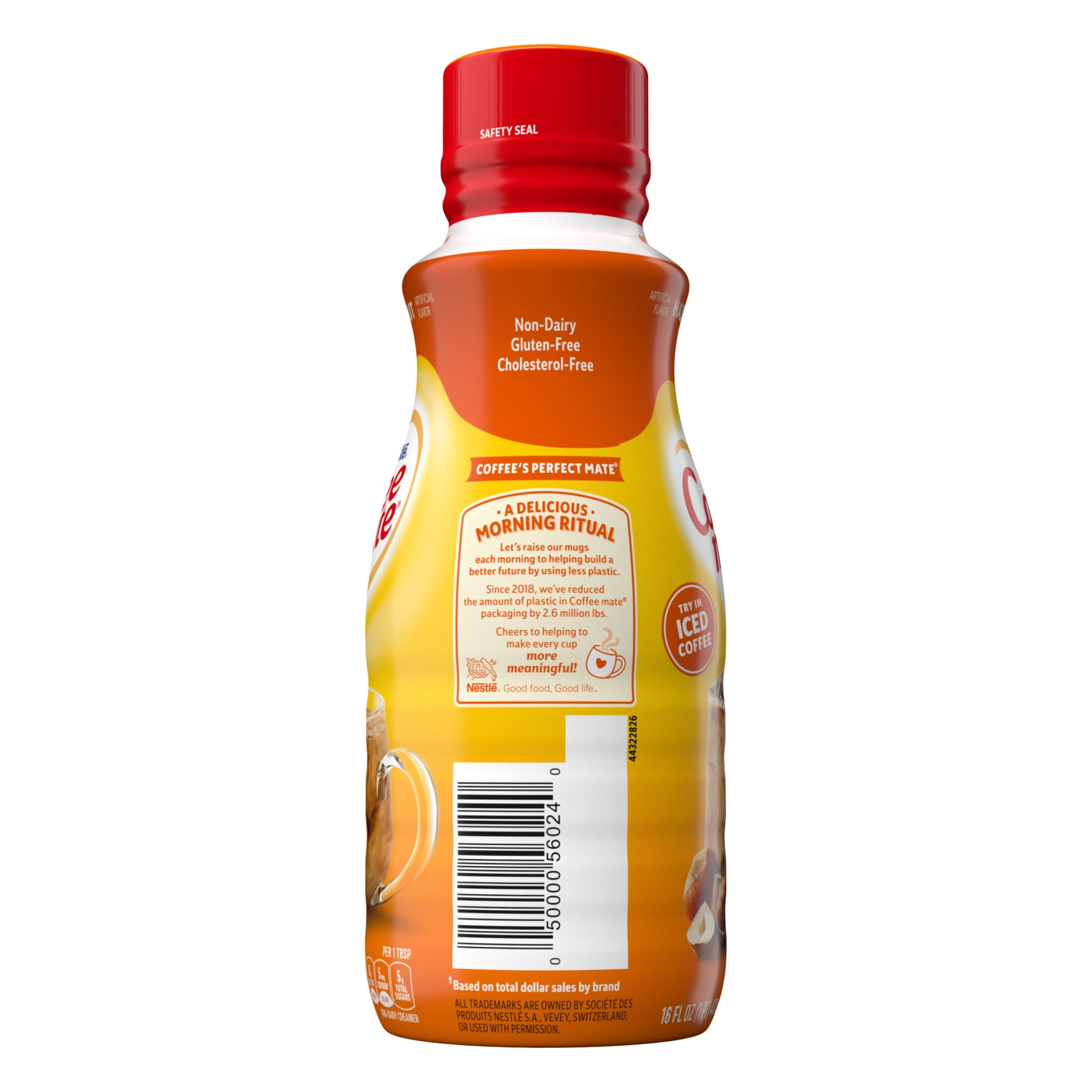 Nestle Coffee mate Hazelnut Liquid Coffee Creamer, 16 fl oz