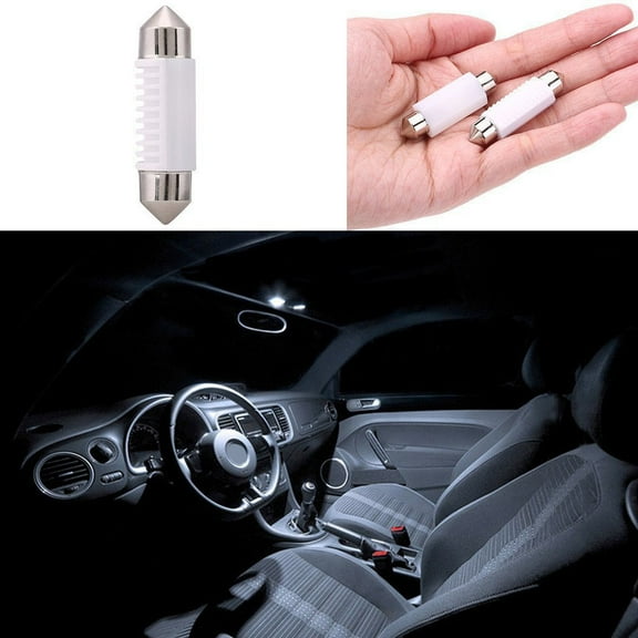 SPRING PARK 12-24V Car Vehicle LED Reading License Plate Door Light Festoon Dome Lamp Bulb