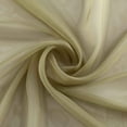 thumbnail image 3 of Regal Home Collections Solid Lightweight Voile Sheer Curtains - Rod Pocket Curtains - Sheer Window Curtain Panels for Living Room, Bedroom - Sheer Drapes 52in W x 84in L - 2 Panels, Green, 3 of 5