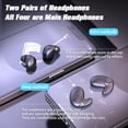 thumbnail image 5 of Flat Sleep Invisible Small Mini Earbuds Headphones Micro Smallest Discreet Sleep Tiny Earbuds Earphones for Side Sleepers Wireless Bluetooth Ear Buds for Sleeping, 5 of 7