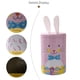 thumbnail image 2 of Cateissary Caja de hojalata con forma de conejito, estilo retro, para decoración de dulces, con orejas de conejo de peluche, caja de regalo para Almacenamiento y organización del hogar rosa, 2 of 2