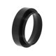 thumbnail image 1 of Embudo dosificador de espresso de aluminio con anillo dosificador de café de repuesto para portafiltros de 58 mm (negro), 1 of 14