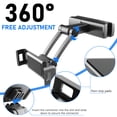 thumbnail image 3 of Car Tablet Holder - Extendable Car Seat Tablet Holder，Black, 3 of 5