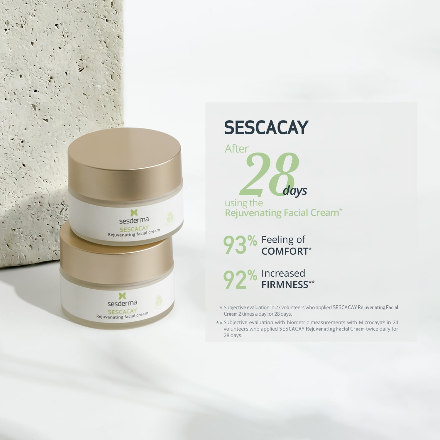Sesderma SESCACAY Rejuvenating Facial Cream 1.7 fl. Oz