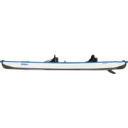 Sea Eagle 473RL RazorLite Inflatable Kayak - Lightweight, Drop Stitch, High Speed Inflatable Kayak for Touring - Solo or Tandem - w/Tall Back Seat(s), Paddle(s), Backpack, Skeg and Pump- Pro Package