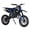 Dark Blue Dirt Bike for Kids_A14, variant on AurumEdge 49cc 2-Stroke Kids Mini Dirt Bike, Gas Powered Dirt Bike, Speeds up to 25MPH, Mini Motorcycle Pit Bike, Mini Dirtbike for Kids, Ideal Gifts for Children (Blue)