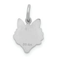 thumbnail image 3 of Sterling Silver Wolf Head Pendant Necklace for Men and Women, Unisex Animal Jewelry Symbolizing Strength and Independence, Bold Stylized Wilderness Fashion Accessory, 3 of 6