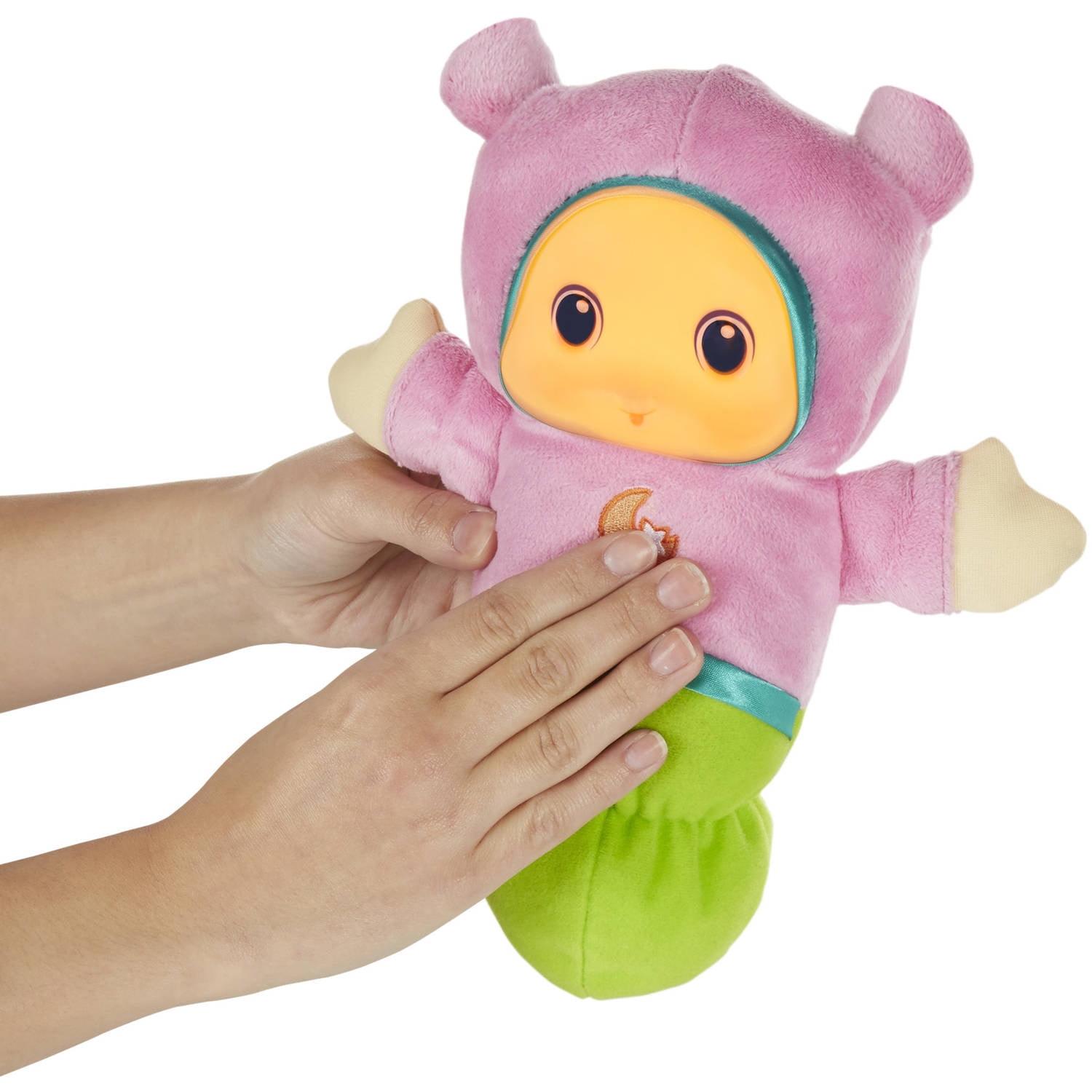 Playskool Play Favorites Lullaby Gloworm Toy, Pink
