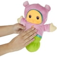 Playskool Lullaby Gloworm Musical Soother Plush Toy, Pink Baby Sleep