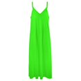 thumbnail image 3 of New Neon Green Sleeveless Dress summer dress womens 2024 women's summer dress 2024 Woman clothes, 3 of 4