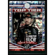 2018 Donruss Racing Top Tier Martin Truex Jr. Furniture Row Racing Cracked Ice #TT6 #124/999 Racing Card