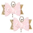 thumbnail image 1 of Lazos para el pelo de ballet con purpurina y diamantes de imitación, 2 pinzas para el pelo y accesorios para niñas, 1 of 5